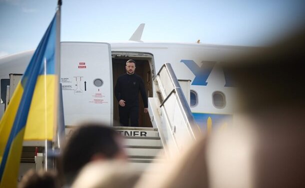 Зеленський прибув до столиці Франції