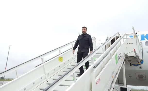 Зеленський прибув з візитом у Берлін