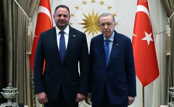 Єрмак провів зустріч з Ердоганом