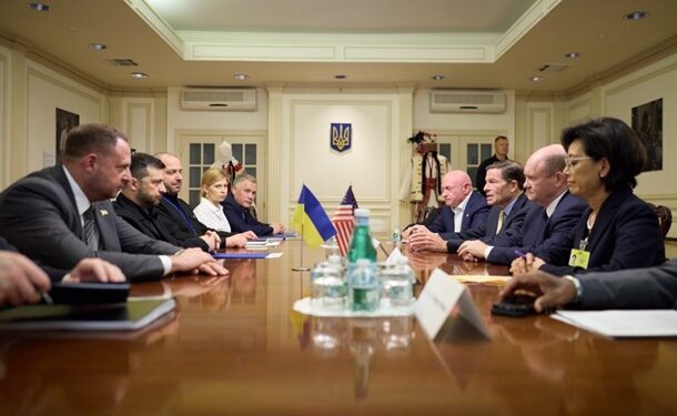 Зеленський провів зустріч з делегацією Конгресу США