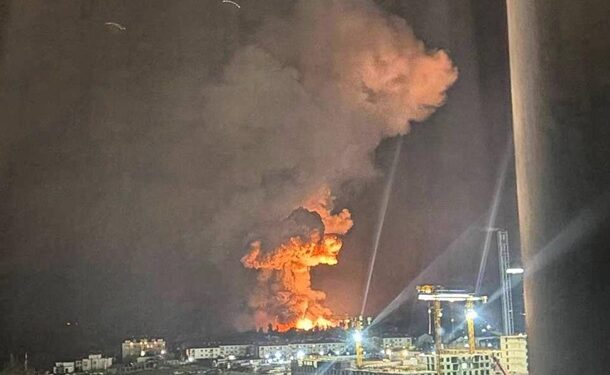 У Новоросійську палає нафтобаза