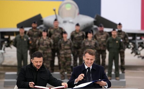 Зеленський і Макрон підписали оборонну декларацію