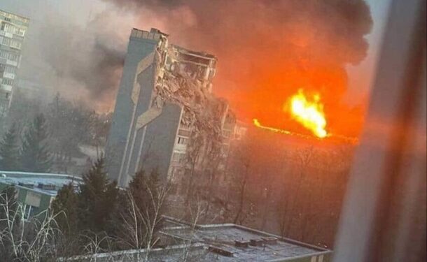 Атака на Тернопіль: зруйновано багатоповерхівку