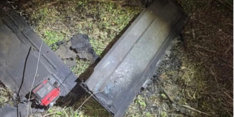 Дрон рф впав на території Румунії після збиття українською ППО