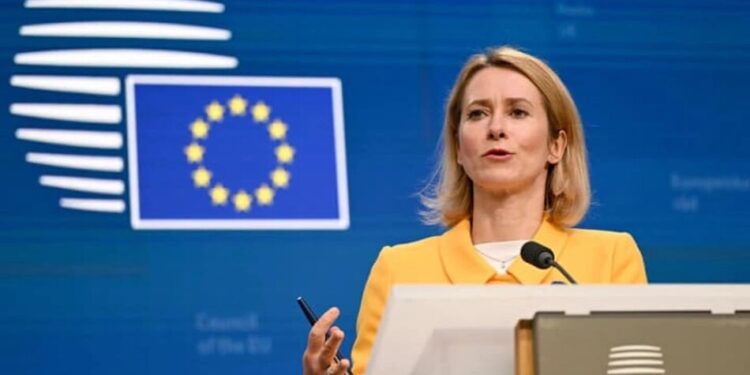 Кая Каллас озвучила стратегію ЄС для примусу росії до реальних переговорів з Україною