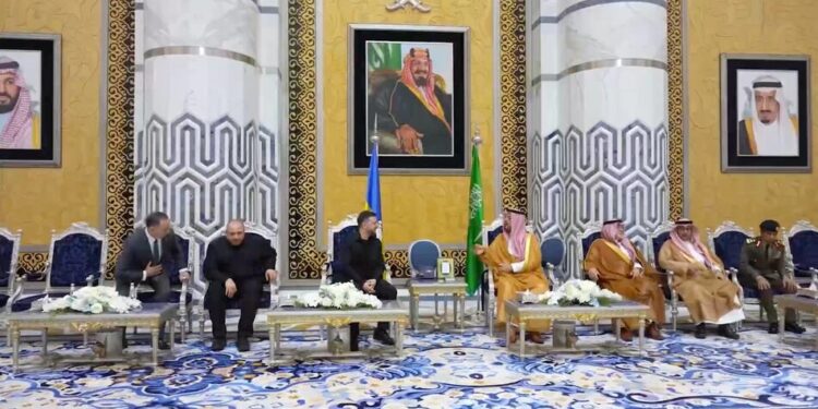 Зеленський прибув до Саудівської Аравії, очікуються важливі зустрічі