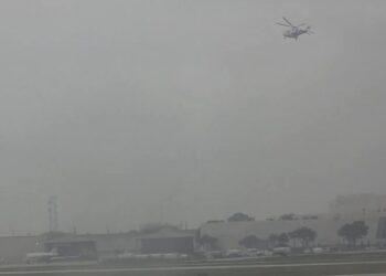 Біля літака Трампа помітили дрон, в аеропорту терміново ввели обмеження