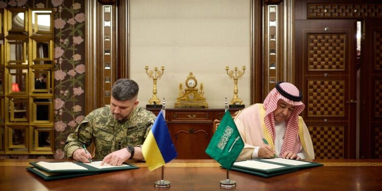 Україна та Саудівська Аравія підписали домовленість про оборонну співпрацю – Зеленський повідомив деталі