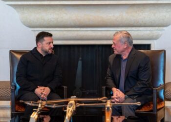 Зеленський і король Йорданії обговорили безпекове партнерство та ситуацію на Близькому Сході