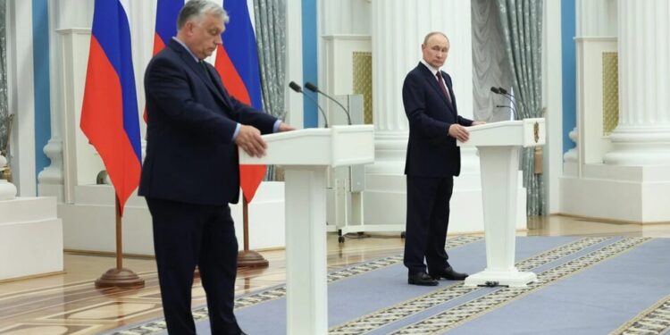 Угорщина та росія уклали 12-пунктний план для тісніших зв'язків – Politicо