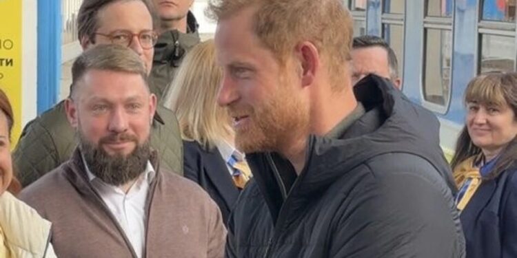 Принц Гаррі прибув до Києва з неанонсованим візитом