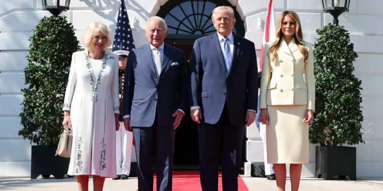 Трамп прийняв короля Чарльза і королеву Каміллу в Білому домі