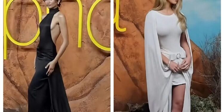 Зендея та Сідні Свіні вразили контрастними сукнями на прем'єрі нового сезону "Ейфорії"