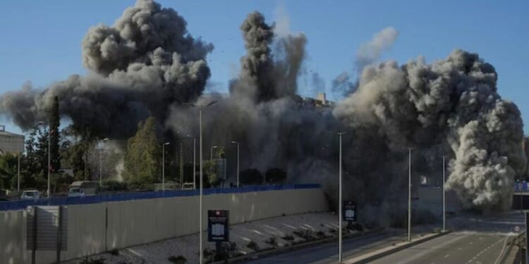 Ізраїль завдав удару по Бейруту, США попередили про загрозу атак Ірану на університети