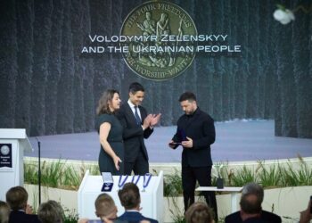 Зеленський отримав у Нідерландах нагороду "Чотири свободи"