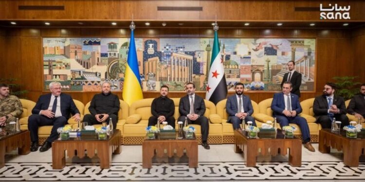 Зеленський та глава МЗС Туреччини прибули у Дамаск