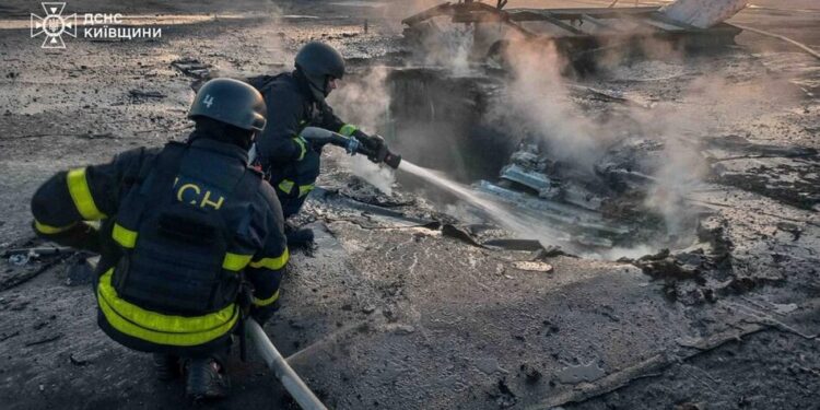 Атака рф дронами на Київщину зачепила два райони – показали наслідки