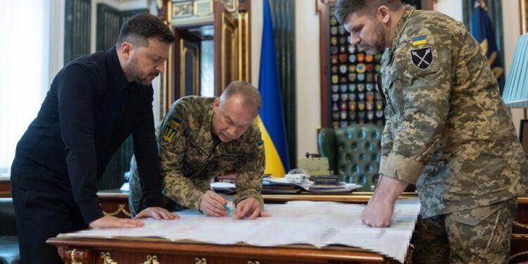 Проаналізували оновлені російські плани війни, затвердили перелік українських наступальних операцій – Зеленський