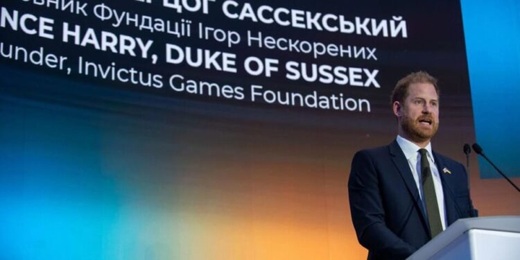 Принц Гаррі попередив, що психологічне виснаження супроводжуватиме українців ще й після звершення війни