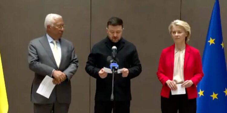 Це великий день – Зеленський на Кіпрі зустрівся із керівниками ЄС і подякував за рішення про 90 млрд допомоги та санкції