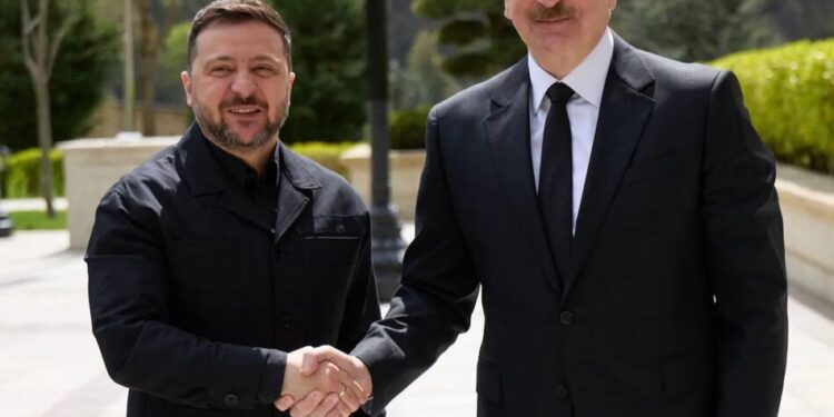 Зеленський та президент Азербайджану зустрілися для "важливих перемовин"