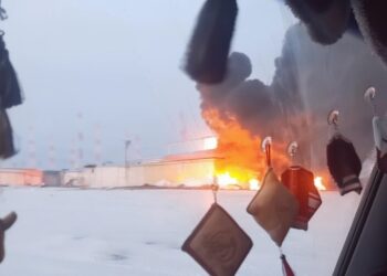 У нижньогородській області рф горить нафтоперекачувальна станція "Горький" після атаки