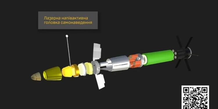 ГУР оприлюднило 3D-модель снаряда Краснополь-М2 та дані про його виробників