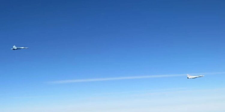 Винищувачі НАТО перехопили російські літаки над Балтійським морем