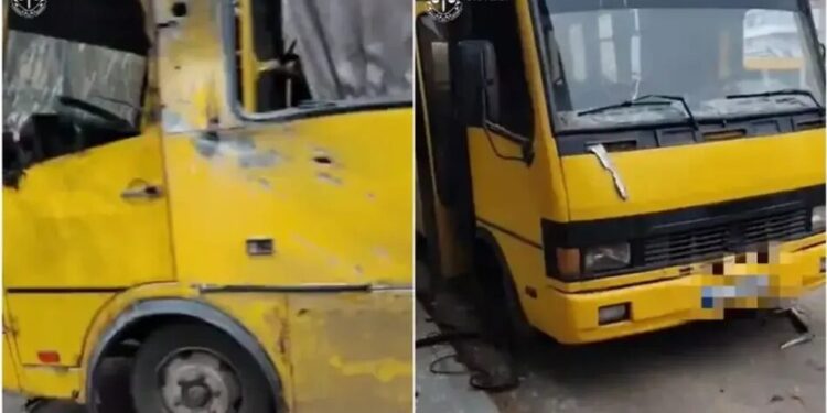 Кількість поранених через удар російського дрона по маршрутці в Херсоні зросла