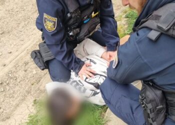 Стрілянина у школі на Закарпатті – поліція показала відео затримання злочинця