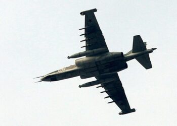 У Киргизстані із російського Су-25 під час тренувального польоту випали боєприпаси