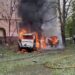 Ворог атакував Одесу безпілотниками – двоє постраждалих, загорілися автомобілі