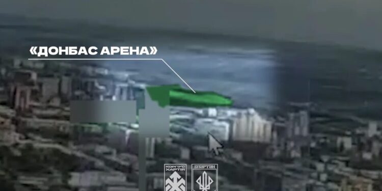 "Спартан" показав дрони над Донецьком