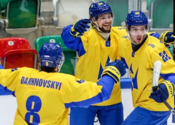 Україна після двох перемог піднялася на друге місце в дивізіоні IA ЧС-2026 з хокею