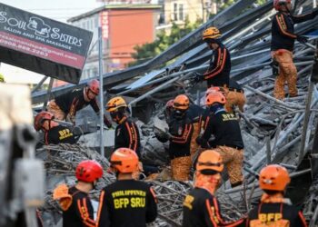 На Філіппінах внаслідок обвалу будівлі загинули троє людей, 17 вважають зниклими безвісти