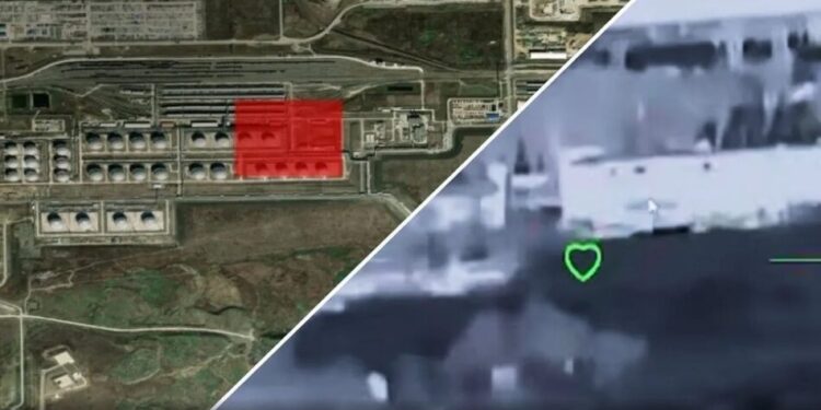 ССО атакували нафтовий термінал "Таманьнєфтєгаз" у краснодарському краї