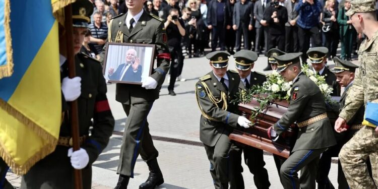 У Львові попрощалися зі Степаном Кубівим: як пройшла церемонія