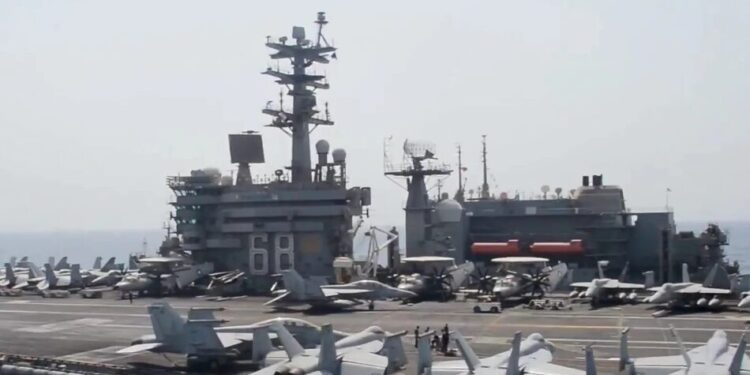 США розгорнули авіаносну ударну групу Nimitz у Карибському морі на тлі напруги з Кубою
