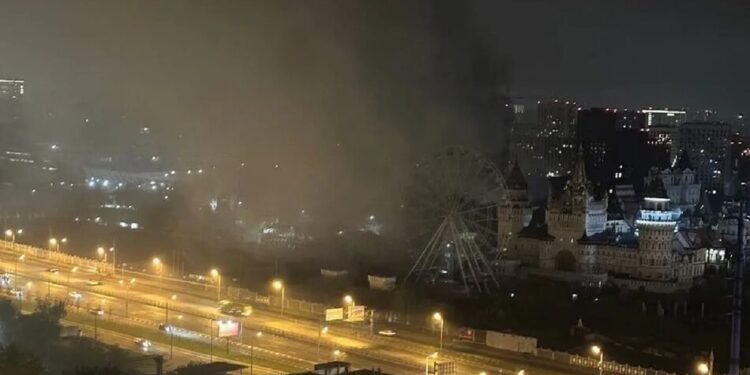 У москві горить Кремль: що відомо
