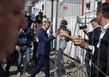 Мадяр прибрав огорожу біля колишньої резиденції Орбана і запросив туди туристів