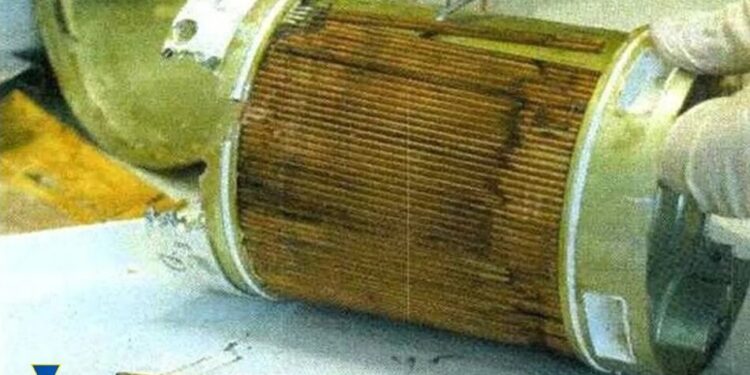 СБУ: підвищений радіаційний фон виявили на уламках російського дрона, уражаючі елементи – зі збідненого урану