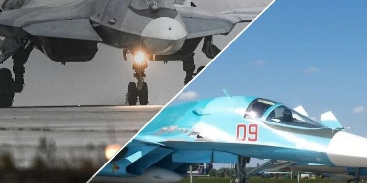 Генштаб підтвердив ураження російських Су-57 та Су-34 – були за 1700 км від кордону