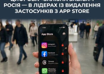 росія є світовим лідером за кількістю видалених додатків із App Store – ЦПД