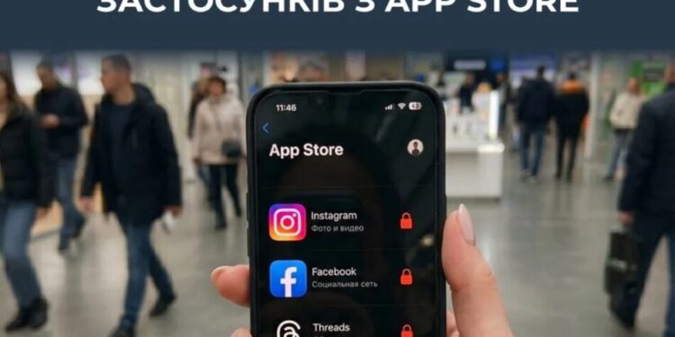 росія є світовим лідером за кількістю видалених додатків із App Store – ЦПД