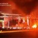 У Запорізькому районі російський дрон влучив у автозаправку, поранена жінка, виникла пожежа