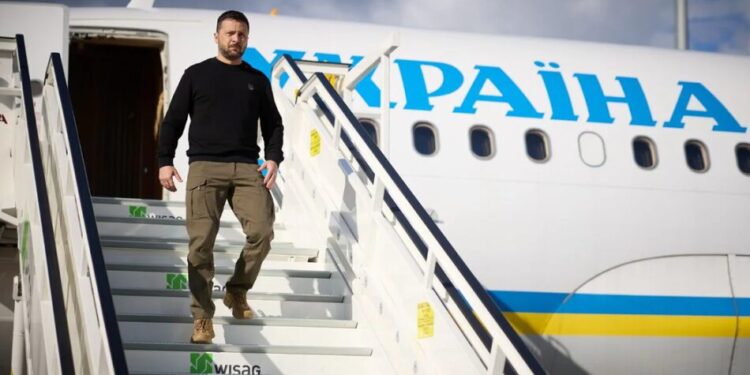 Зеленський прибув до Вірменії