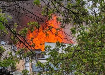 У іркутську горів НДІ благородних і рідкісних металів та алмазів