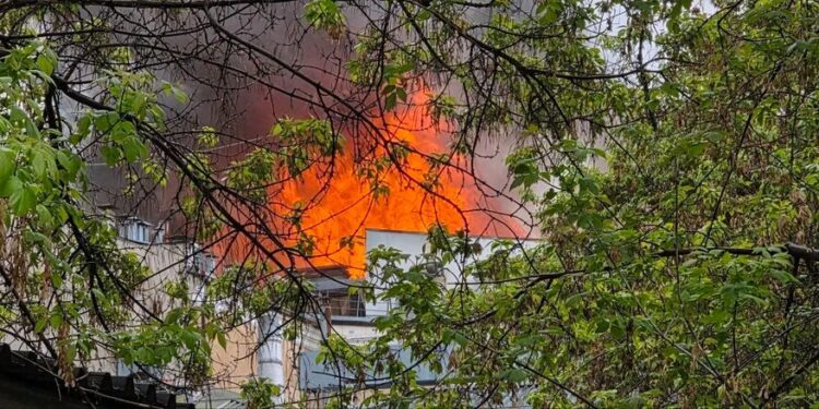 У іркутську горів НДІ благородних і рідкісних металів та алмазів