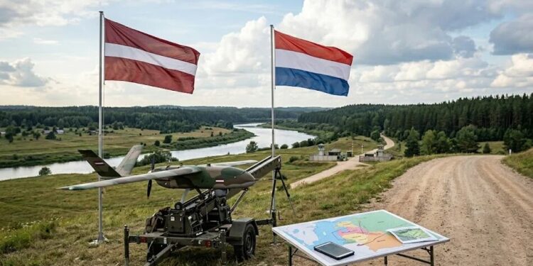 Латвія та Нідерланди домовилися про випробування дронів біля кордонів рф і білорусі