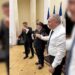 Макрон заспівав La Boheme під акомпанемент Пашиняна на барабанах у Єревані